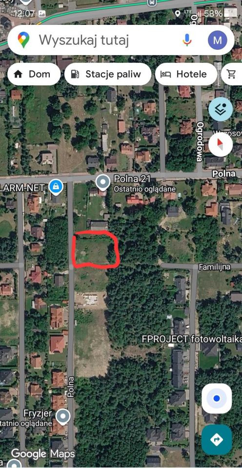 Działka budowlana Wieliszew, ul. Polna. Zdjęcie 1