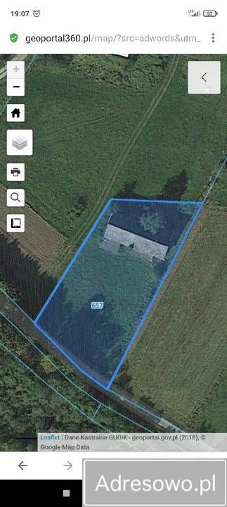 Działka budowlana Florynka. Zdjęcie 2