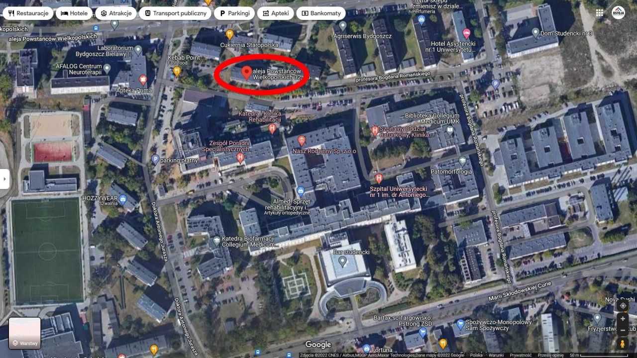 Mieszkanie 3-pokojowe Bydgoszcz Bielawy, al. Powstańców Wielkopolskich. Zdjęcie 3