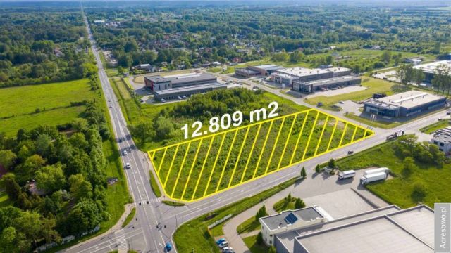 Działka inwestycyjna Radom Wośniki, ul. Kielecka. Zdjęcie 1