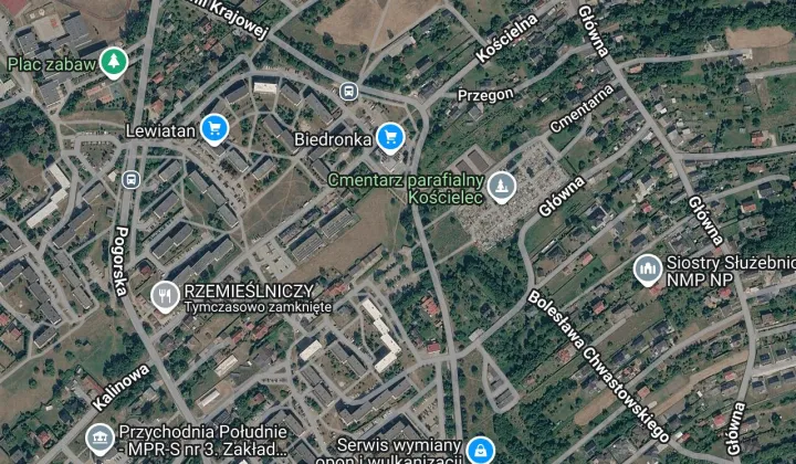 Działka inwestycyjna Chrzanów Kościelec, Armii Krajowej