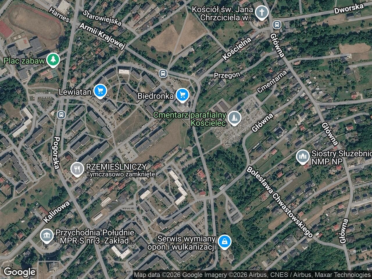 Działka inwestycyjna Chrzanów Kościelec, Armii Krajowej. Zdjęcie 1