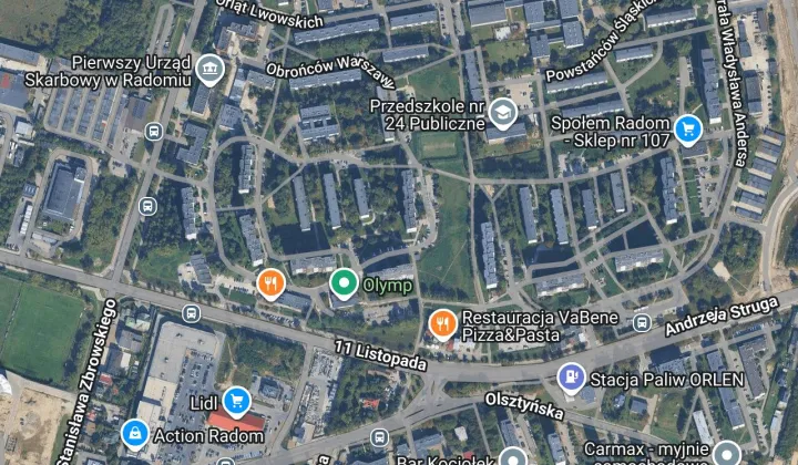 Mieszkanie 2-pokojowe Radom Gołębiów, ul. Tadeusza Kotarbińskiego