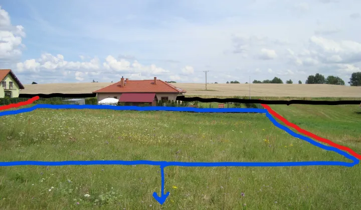 Działka budowlana Parsęcko