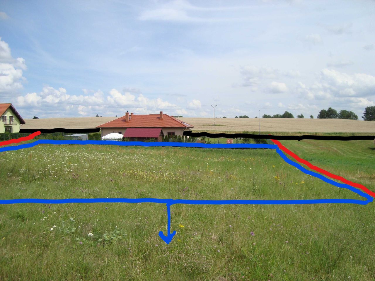 Działka budowlana Parsęcko. Zdjęcie 1