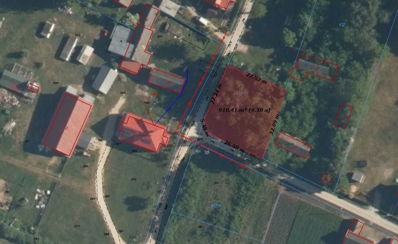Działka budowlana Młyny. Zdjęcie 5