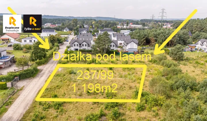 Działka budowlana Orle, ul. Wesoła