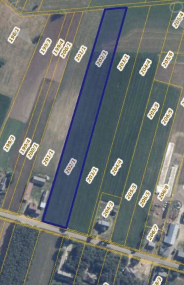 Działka rolno-budowlana Pałapus Szlachecki. Zdjęcie 1