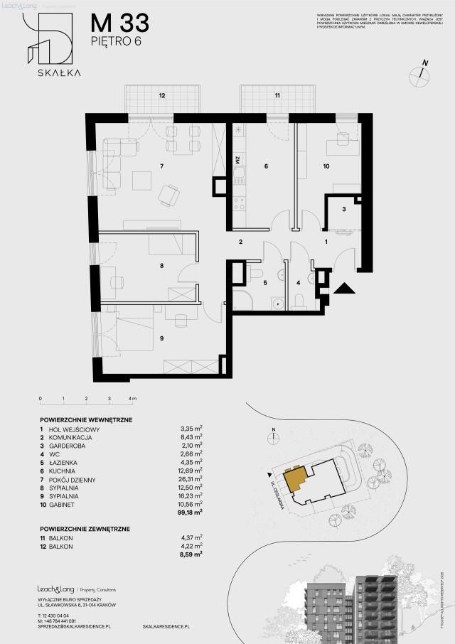 Mieszkanie 4-pokojowe Kraków Podgórze, ul. Ceglarska. Zdjęcie 6