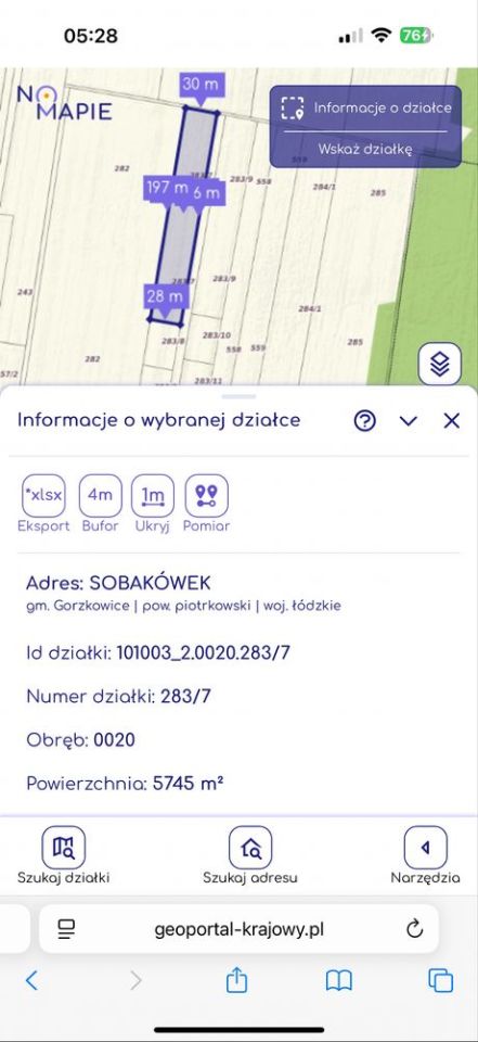 Działka rolno-budowlana Sobakówek. Zdjęcie 6