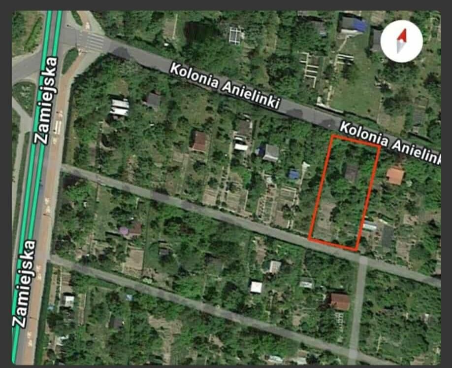 Działka rod Gdańsk Chełm, ul. Zamiejska. Zdjęcie 3