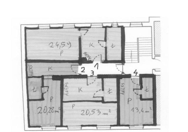 Mieszkanie 4-pokojowe Bydgoszcz, ul. Władysława Łokietka. Zdjęcie 7