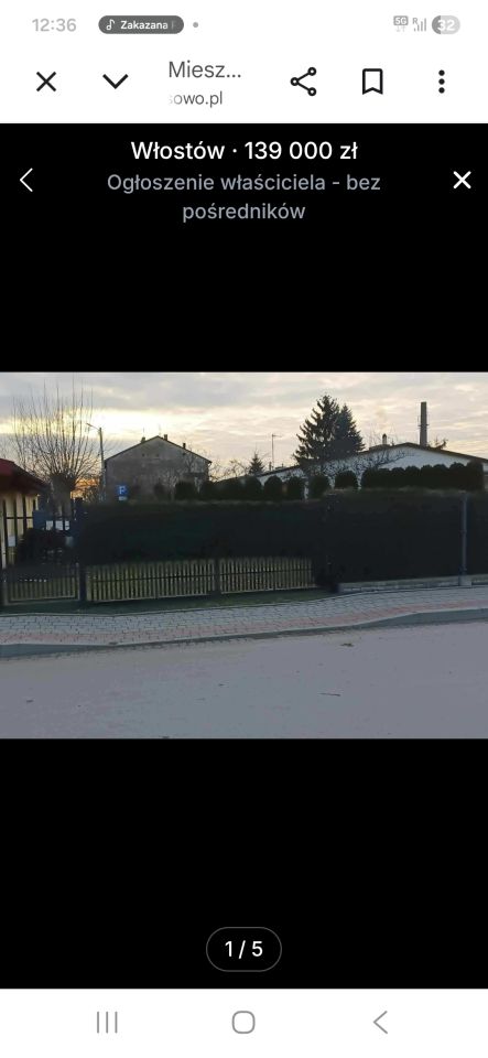 dom szeregowy, 1 pokój Włostów. Zdjęcie 5