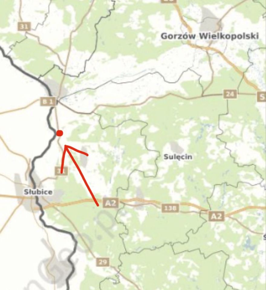 Działka rolno-budowlana Górzyca, ul. Kostrzyńska. Zdjęcie 2