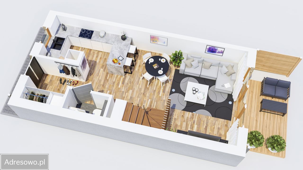 Mieszkanie 4-pokojowe Opole Bierkowice, ul. Pisankowa. Zdjęcie 9