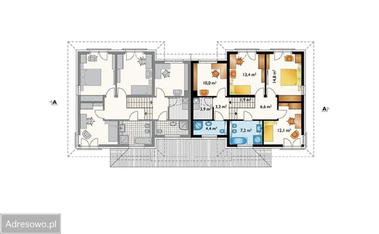 bliźniak, 7 pokoi Wiązowna, ul. Gołębia. Zdjęcie 5