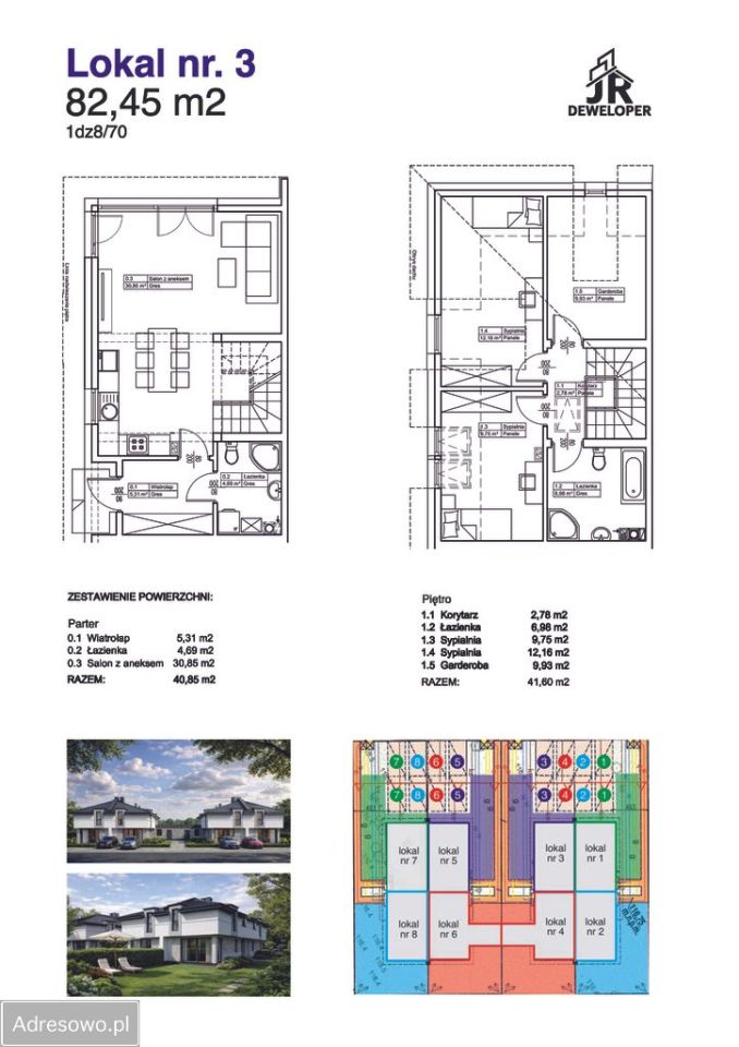dom szeregowy, 4 pokoje Grodzisk Mazowiecki, ul. J. Wolframa. Zdjęcie 2