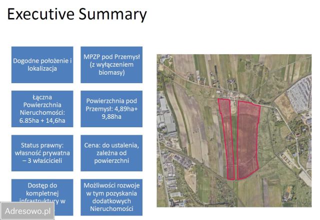 Działka inwestycyjna Wieluń. Zdjęcie 1