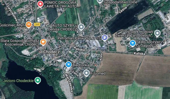 Nieruchomość komercyjna Chodecz, ul. Kaliska