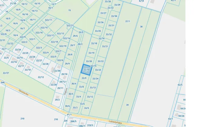 Działka budowlana Małe Rudy, ul. Łabiszyńska