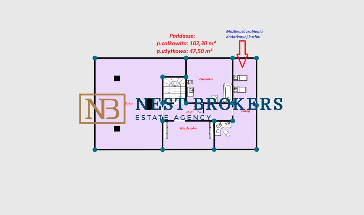 dom wolnostojący, 8 pokoi Łętownia. Zdjęcie 4