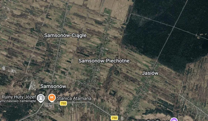 Działka budowlana Samsonów-Piechotne
