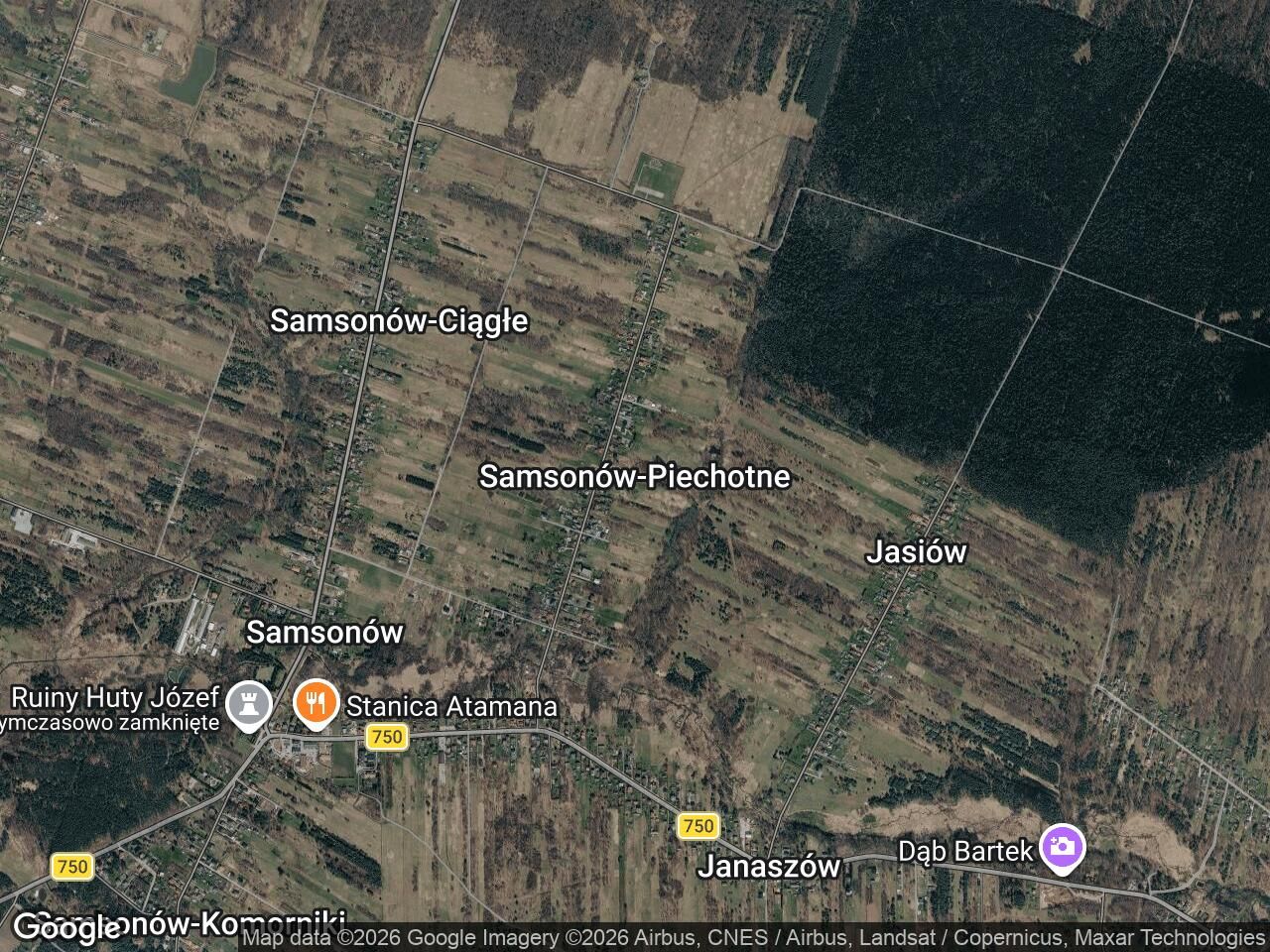 Działka budowlana Samsonów-Piechotne. Zdjęcie 1