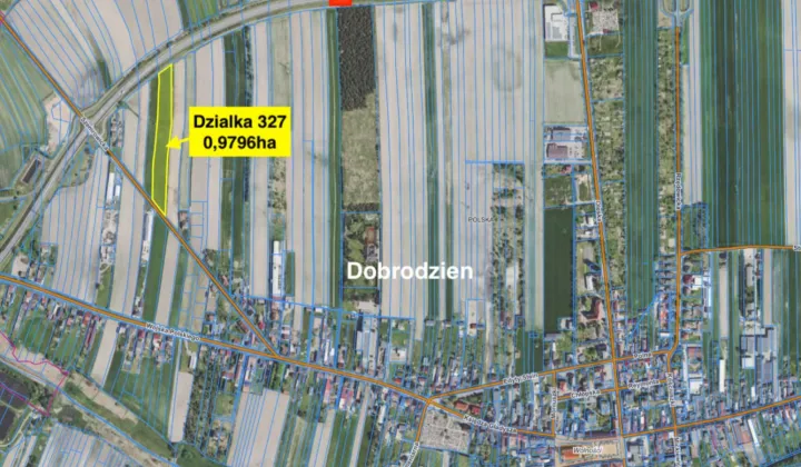 Działka inwestycyjna Dobrodzień, ul. Szemrowicka