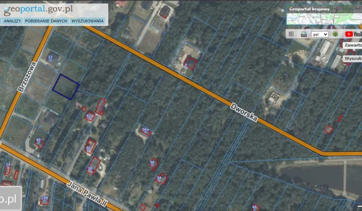 Działka budowlana Mleczków, ul. Brzozowa