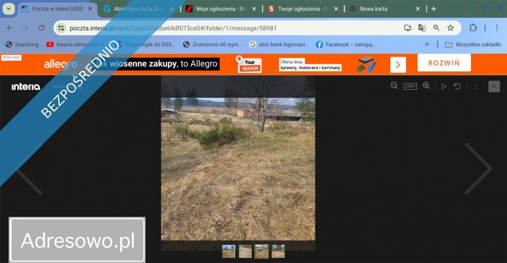 Działka budowlana Gilewo. Zdjęcie 5