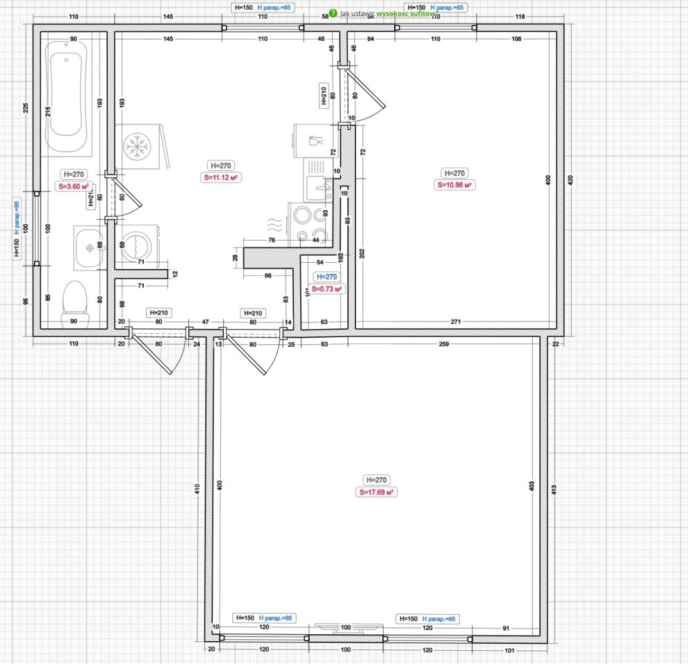 Mieszkanie 2-pokojowe Lidzbark Warmiński, ul. Jarosława Dąbrowskiego. Zdjęcie 2