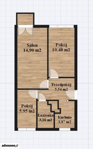 Mieszkanie 3-pokojowe Wrocław Grabiszyn, ul. Spiżowa. Zdjęcie 21