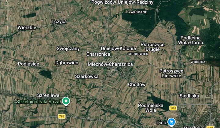 Działka inna Charsznica