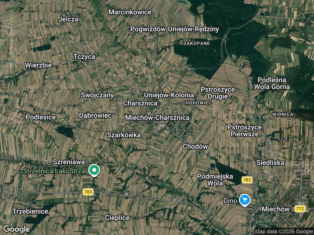 Działka na sprzedaż bez pośredników
Charsznica