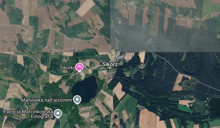 Działka budowlana Sikórz