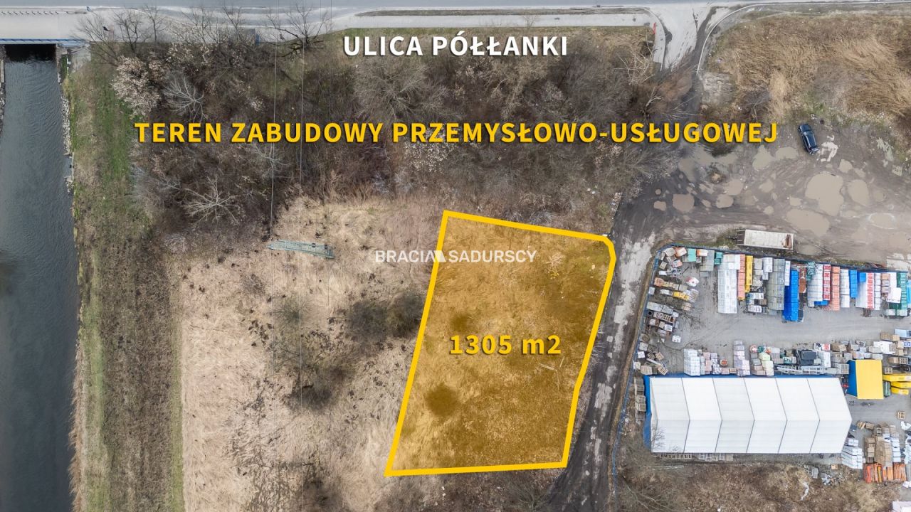 Działka inwestycyjna Kraków Podgórze, ul. Półłanki. Zdjęcie 3