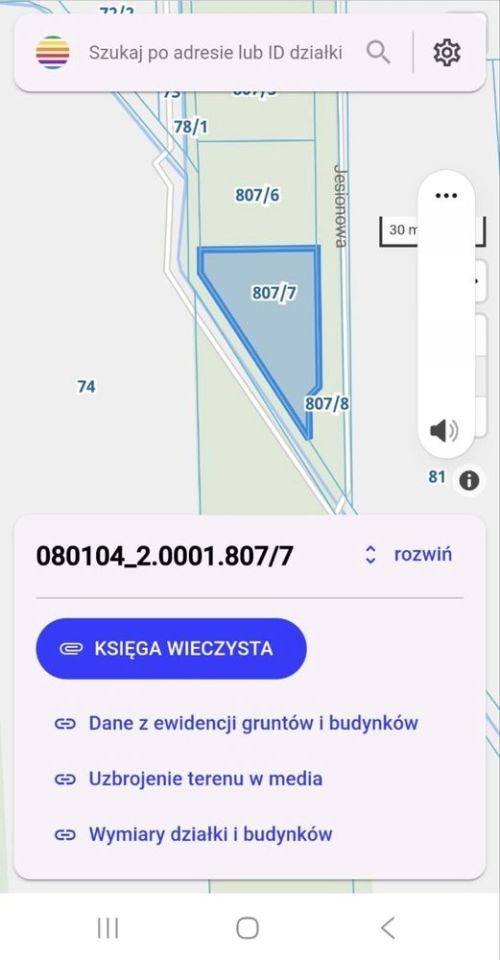 Działka budowlana Santocko, ul. Jesionowa. Zdjęcie 2