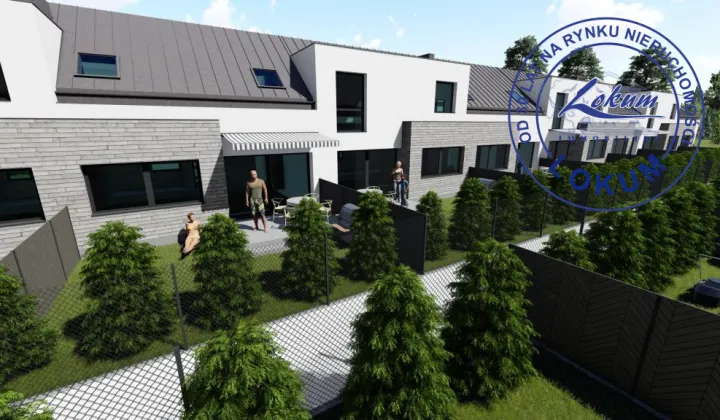 dom szeregowy, 5 pokoi Leszno