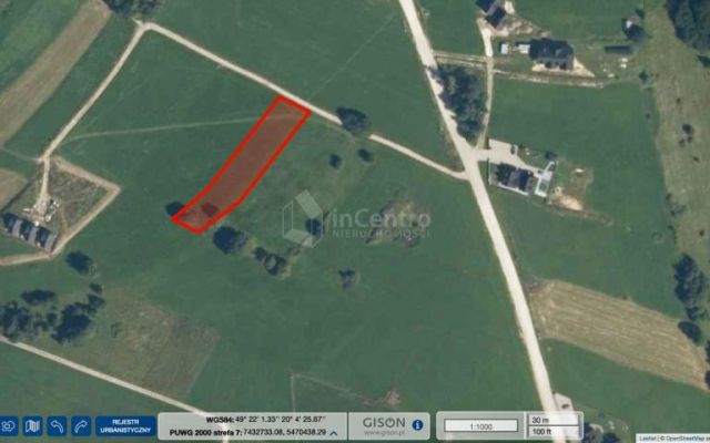 Działka rolna Groń. Zdjęcie 12