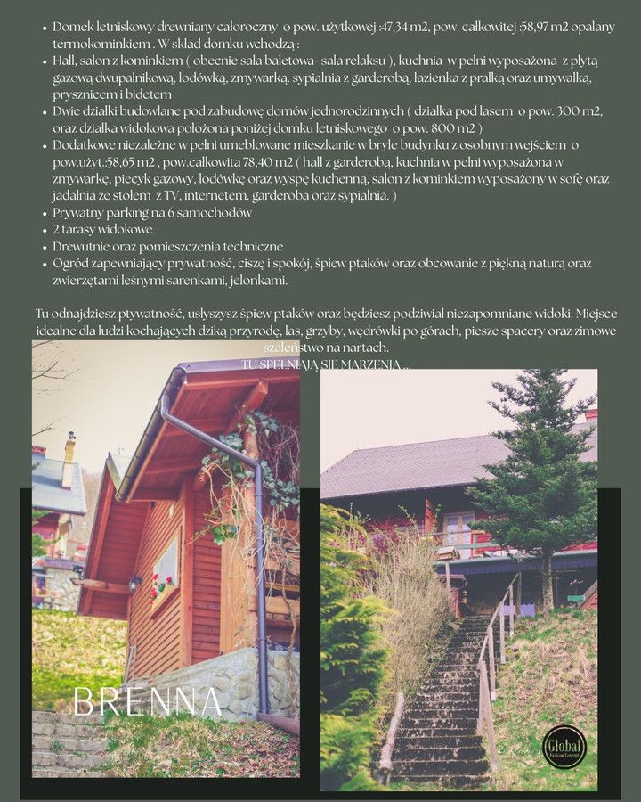 dom wolnostojący Brenna. Zdjęcie 17