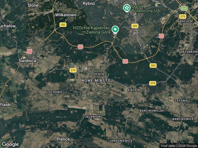 Działka rod Zielona Góra Ochla. Zdjęcie 1