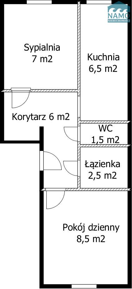 Mieszkanie 2-pokojowe Gdynia Leszczynki, ul. Jana Dantyszka. Zdjęcie 13