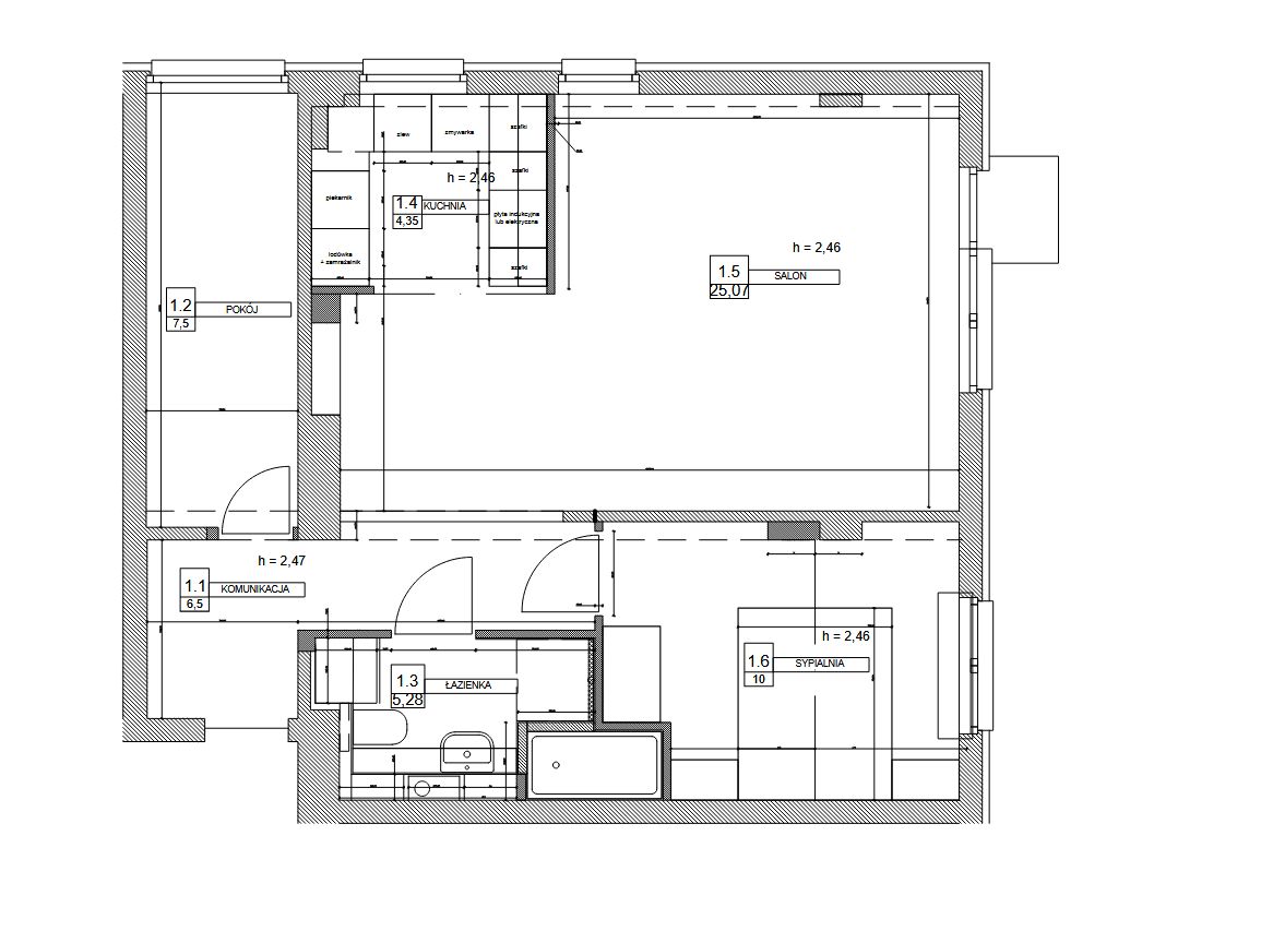 Mieszkanie 3-pokojowe Warszawa Mokotów, ul. Czerniakowska. Zdjęcie 12