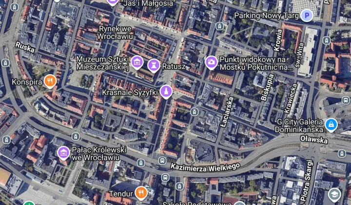 Mieszkanie 1-pokojowe Wrocław Stare Miasto, ul. Oławska