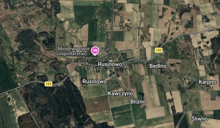 Działka rolna Rusinowo