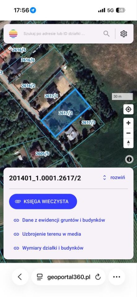 Działka budowlana Zambrów, ul. Brzozowa. Zdjęcie 1