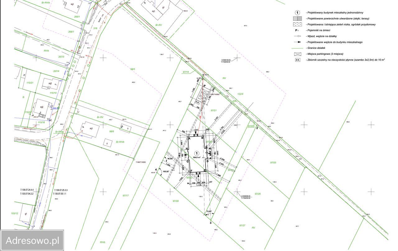 Działka budowlana Zawiercie Skarżyce, ul. Skalna. Zdjęcie 1