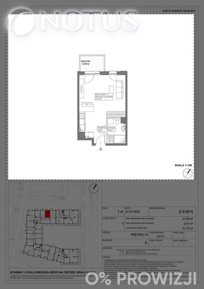 Mieszkanie 1-pokojowe Gdańsk, ul. Stępkarska. Zdjęcie 5