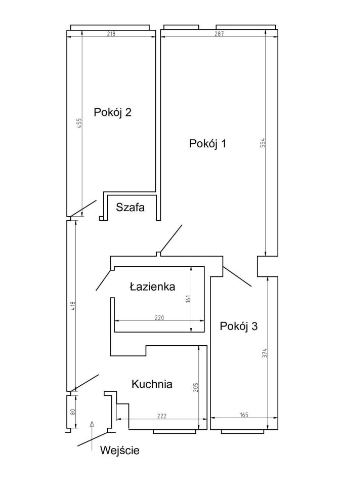 Mieszkanie 3-pokojowe Wrocław Gajowice, ul. Ołowiana. Zdjęcie 7