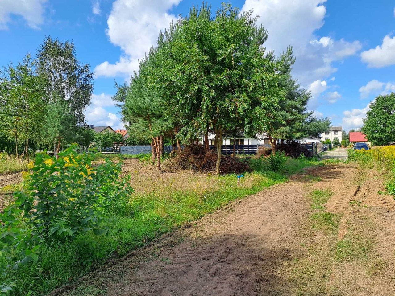 Działka Kostomłoty Pierwsze, ul. Podmiejska. Zdjęcie 3